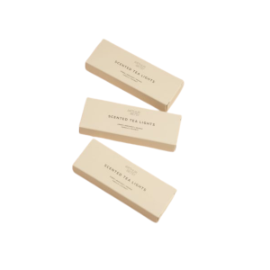 Pack containing 3 scented tea lights by Arthur Betsy
