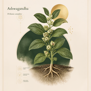 Image of Ashwagandha (Withania somnifera) plant