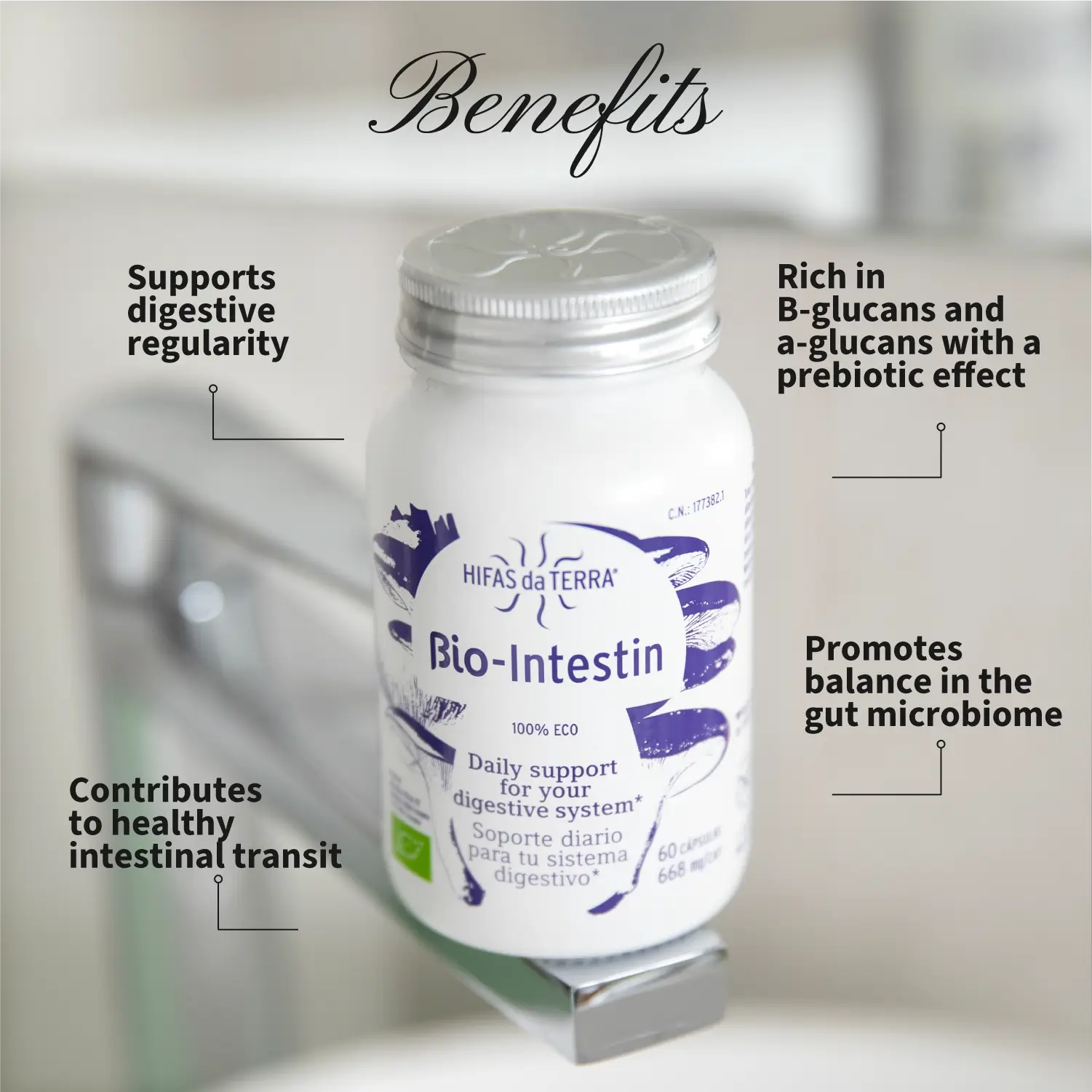 Image showing benefits of Bio-Intestin Capsules