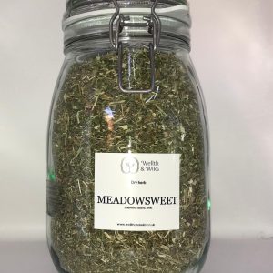 Storage jar containing Meadowsweet Herb