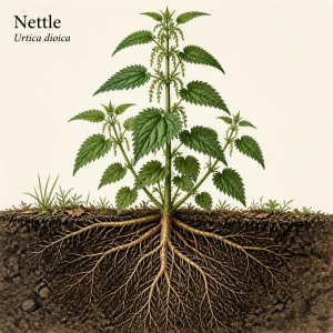 Image showing Nettle (Urtica dioica) Plant