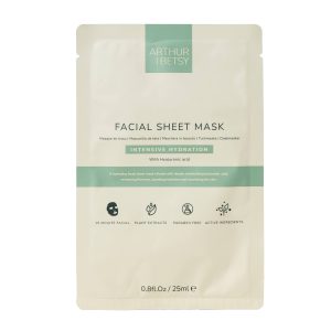 Moisturising face mask, face sheet mask, facial mask