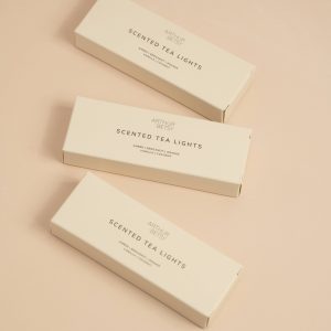 3 pack of scented tea lights, tea light set, small gifts