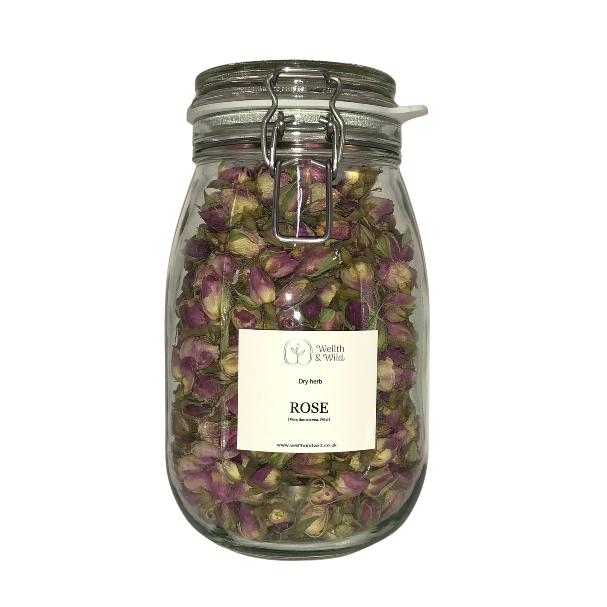 Storage jar containing Rose Bud (Rosa damascena)