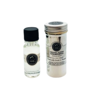 Certified Organic Roman Chamomile (Anthemis nobilis) Essential Oil 5ml bottle
