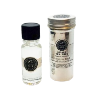 Certified Organic Tea Tree Essential (Melaleuca alternifolia) Essential Oil 10ml bottle