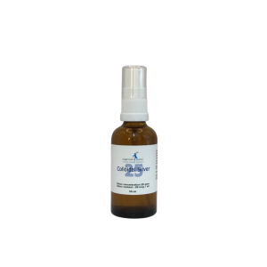 50ml glass spray bottle containing Colloidal Silver
