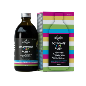 Packing showing Dr. Immune Five Syrup
