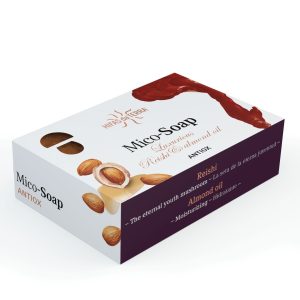 Bar of Hifas da Terra Luxurious Antiox (Reishi and Almond Oil) Mico-Soap