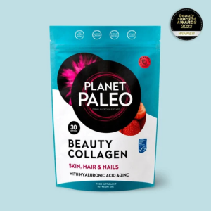 Resealable pouch containing Beauty Collagen powder